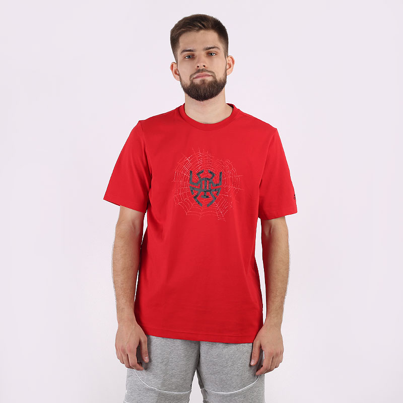 мужская красная футболка adidas Donovan Logo GE4111 - цена, описание, фото 1